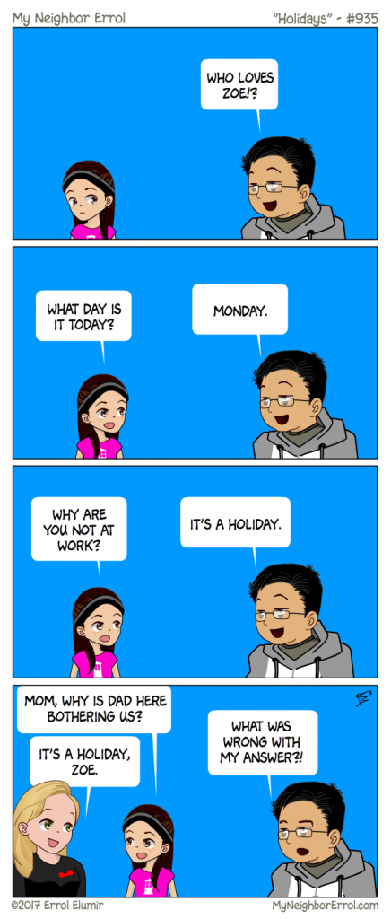 Comic #935 – “Holidays”