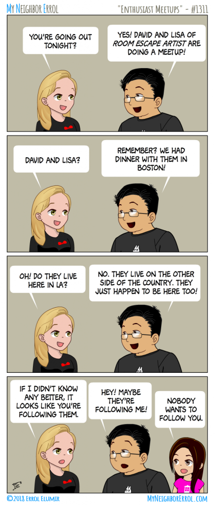 Comic #1311 – “Enthusiast Meetups”