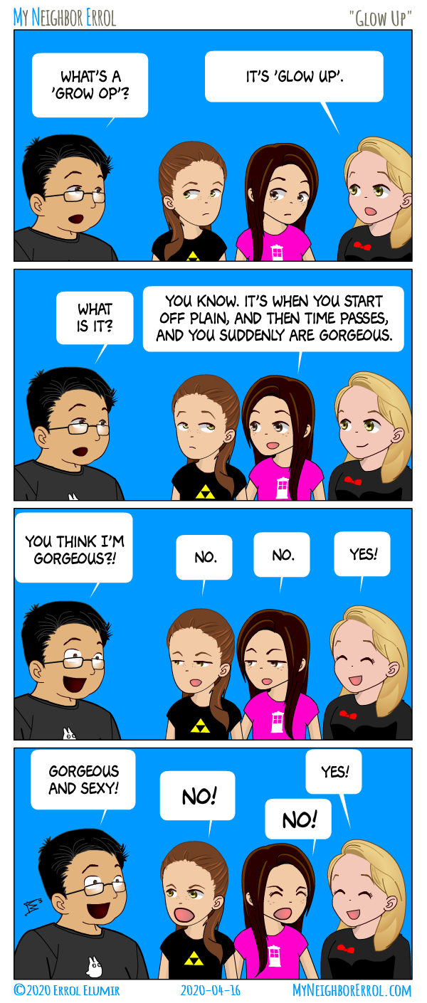 My girls are easily disgusted for some reason.