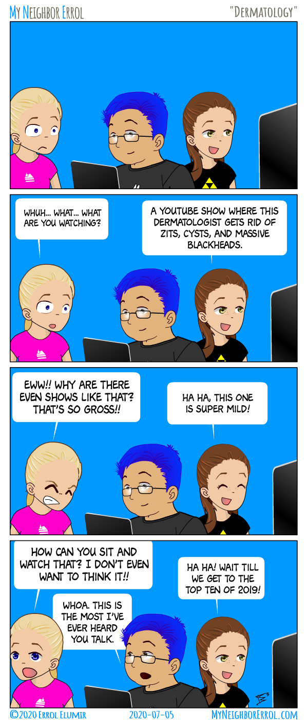 It was fascinating and gross!